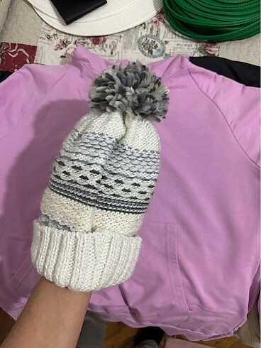 5-8 Yaş, 22 cm Beden Yünlü Çocuk BERESİ