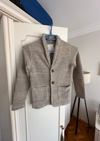 Zara Düğmeli Erkek Çocuk Yün Ceket