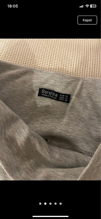 Bershka BERSHKA İspanyol paça pantolon