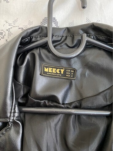 Balon kol deri ceket - Görsel 6