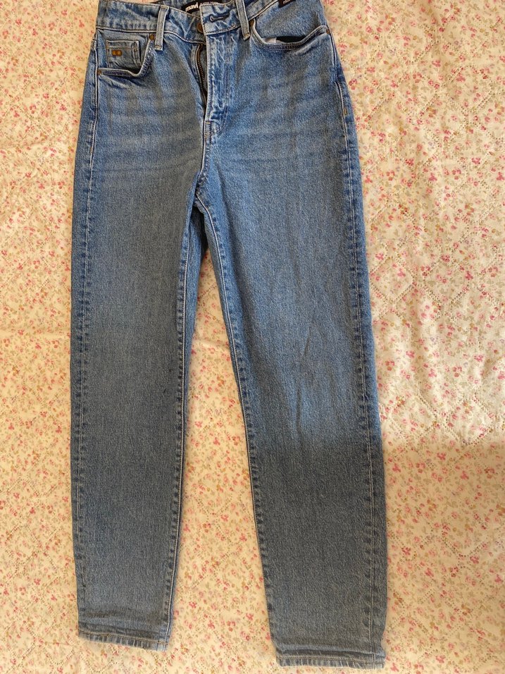 Mavi Rahat Kesim Midi Kadın Kot Pantolon - Görsel 3