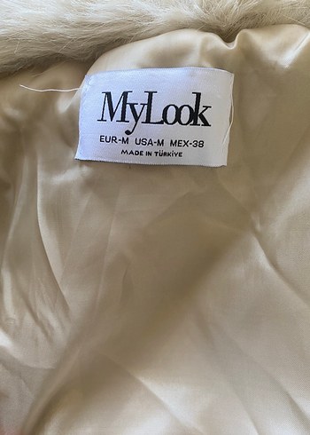 Bej Kadın Midi Kaban - Görsel 6