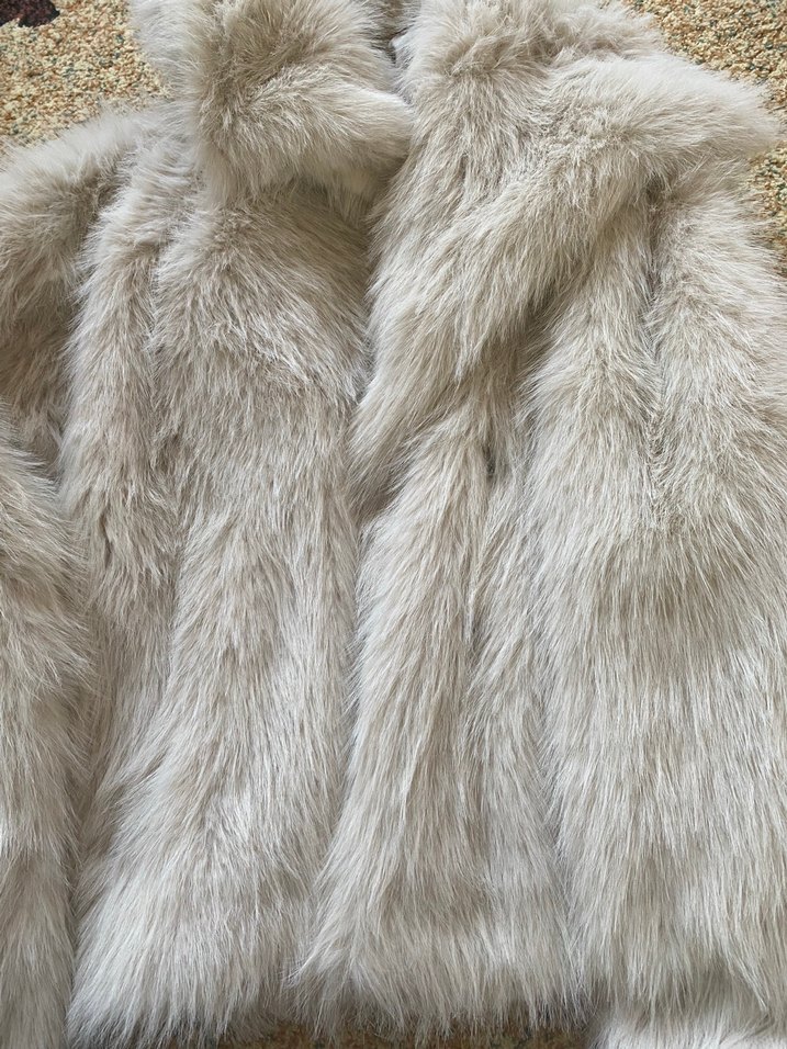 Bej Kadın Midi Kaban - Görsel 5