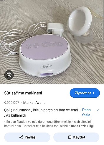 Beden Renk Süt sağma makınesı