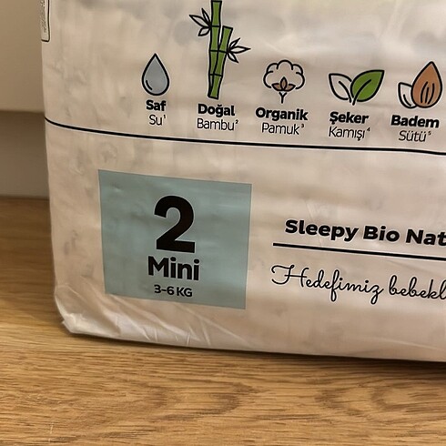 Sleepy Sleepy bio natural bebek bezi