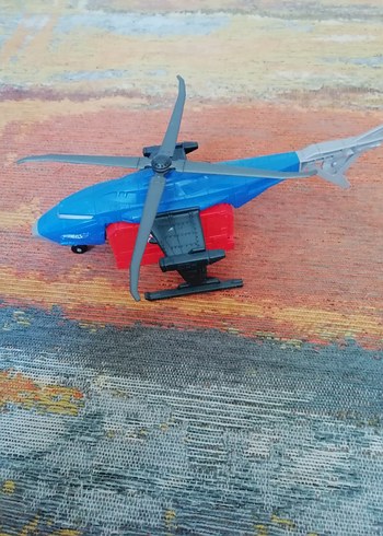 Hot wheels helikopter kasa 3 arabayla birlikte - Görsel 5