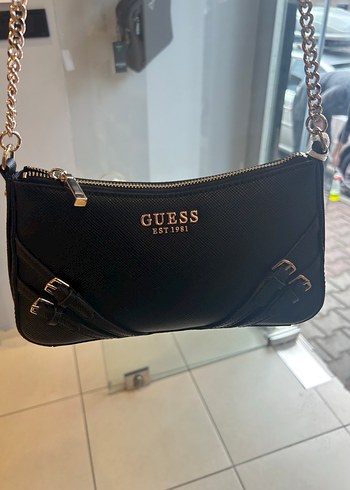 Beden siyah Renk GUESS Çanta Orjinal Etiketli yana kaydır