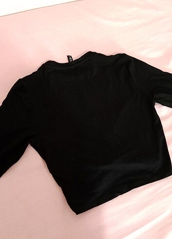 H&M yazlık ince uzun kollu crop