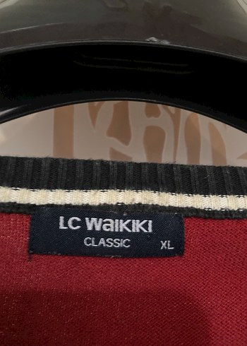 Çizgili Pamuklu Erkek Triko Kazak - Görsel 4