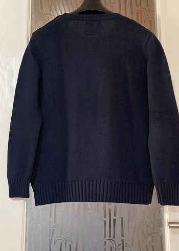 Erkek Çocuk Lacivert Örgü Kazak - Görsel 10