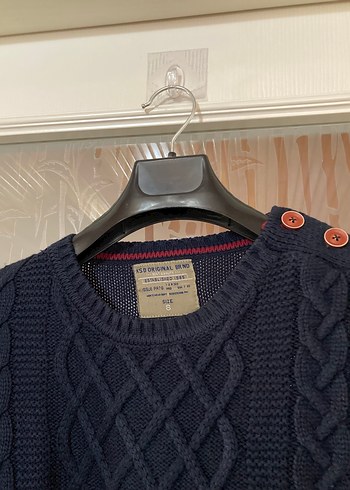 Erkek Çocuk Lacivert Örgü Kazak - Görsel 8