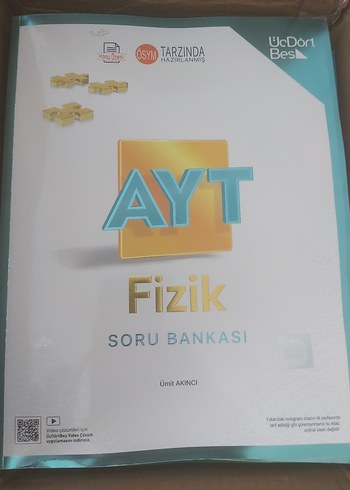 AYT Fizik Soru Bankası - Ümit Akıncı