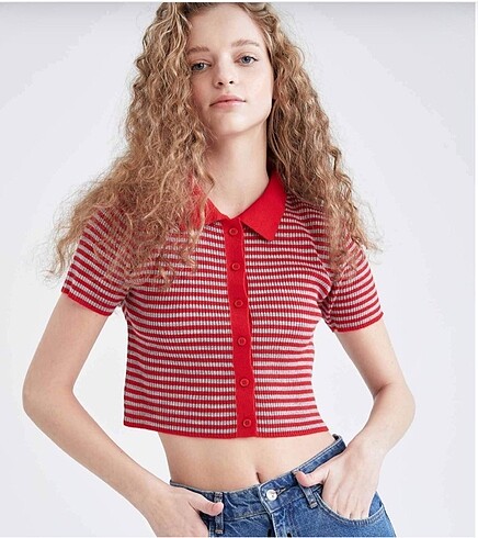 Polo Yaka Crop