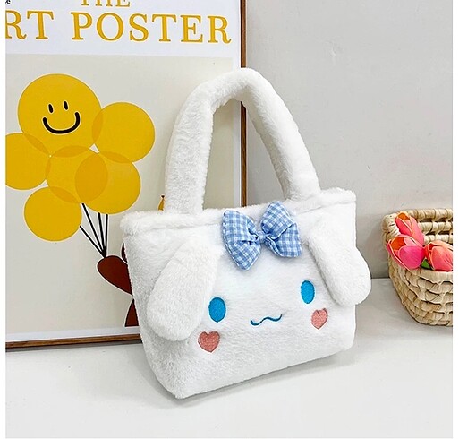 Cinnamoroll peluş çanta