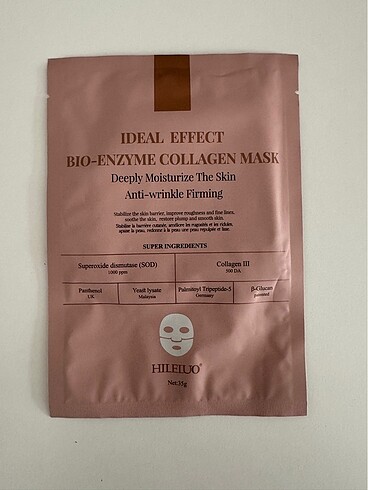 Kolajen, eriyen maske