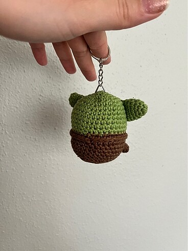 Beden Star Wars baby yoda anahtarlık