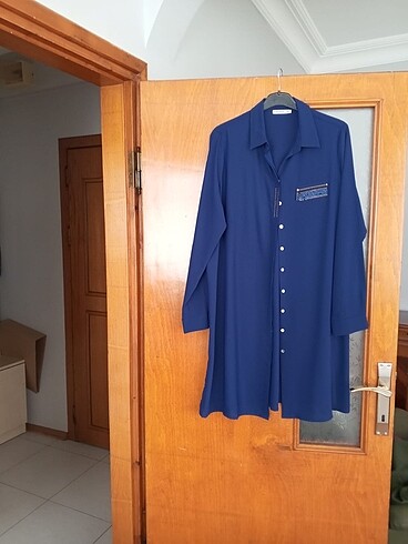 Krep kumaş tunik
