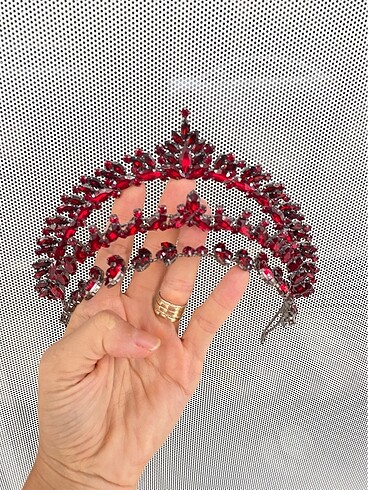  Beden Bordo yüksek kına tacı