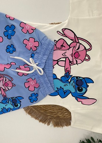 Baskılı Pamuklu Çocuk Pijama Takımı - Görsel 4