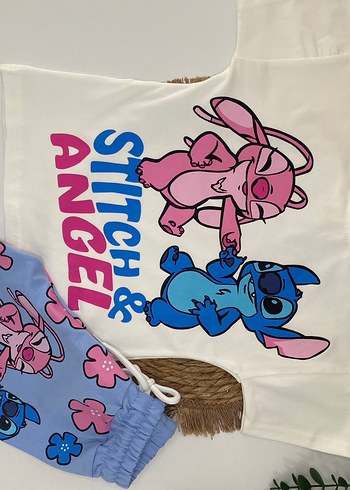 Baskılı Pamuklu Çocuk Pijama Takımı - Görsel 2