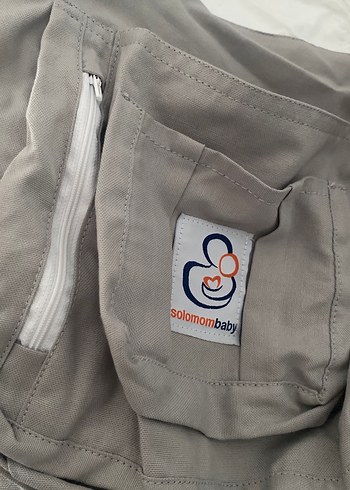 Gri Bebek Taşıyıcı Kanguru (Solomom Baby) - Görsel 2