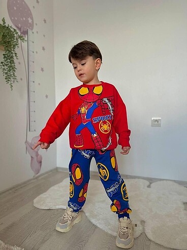 Spiderman Erkek Çocuk Takım