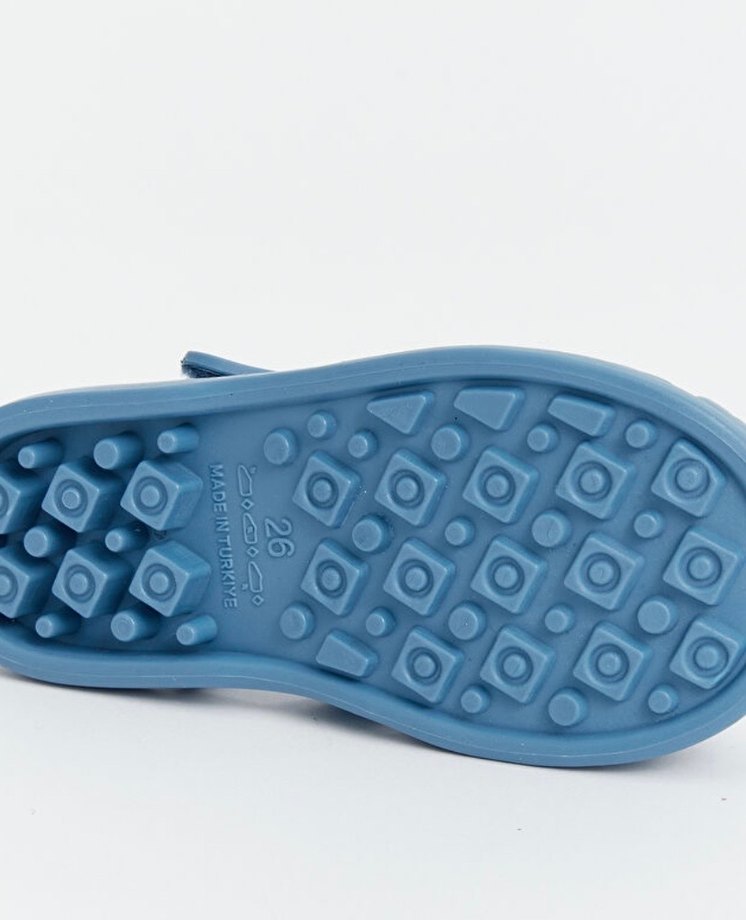 Mavi Erkek Çocuk Delikli Sandalet - Görsel 4