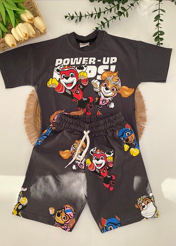 Paw Petrol Baskılı Erkek Çocuk Takım - Görsel 3
