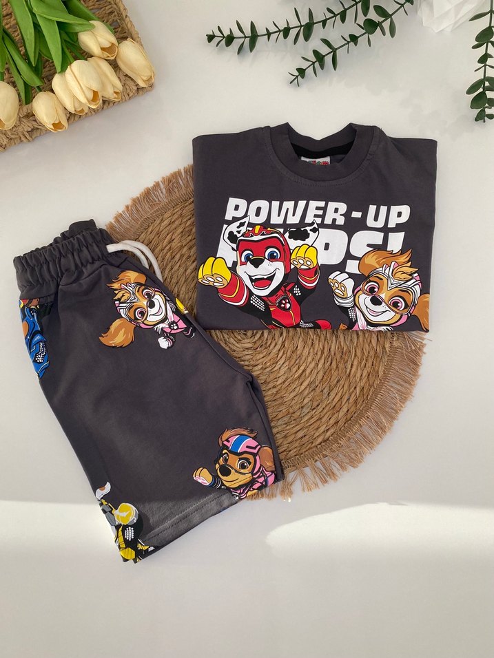 Paw Petrol Baskılı Erkek Çocuk Takım - Görsel 5