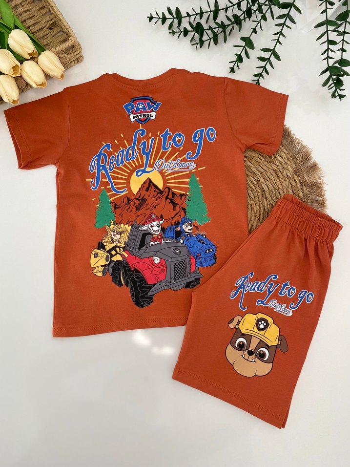 Kahverengi Paw Petrol Erkek Takımı - Görsel 2