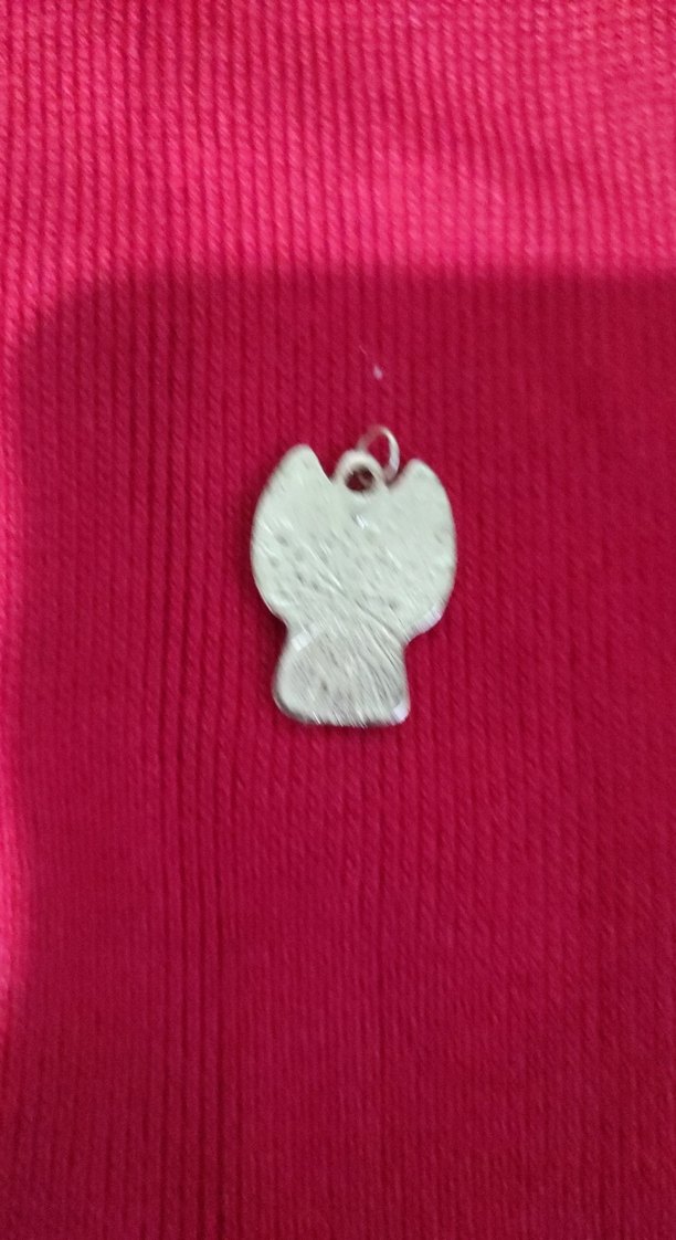 Turkuaz mineli kedi figürlü kolye ucu - Görsel 2