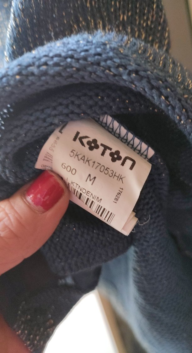 ışıltılı bluz kazak - Görsel 4