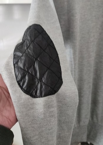 Gri Erkek Uzun Kollu Sweatshirt - Görsel 2