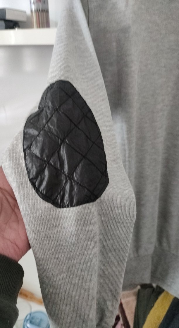 Gri Erkek Uzun Kollu Sweatshirt - Görsel 2