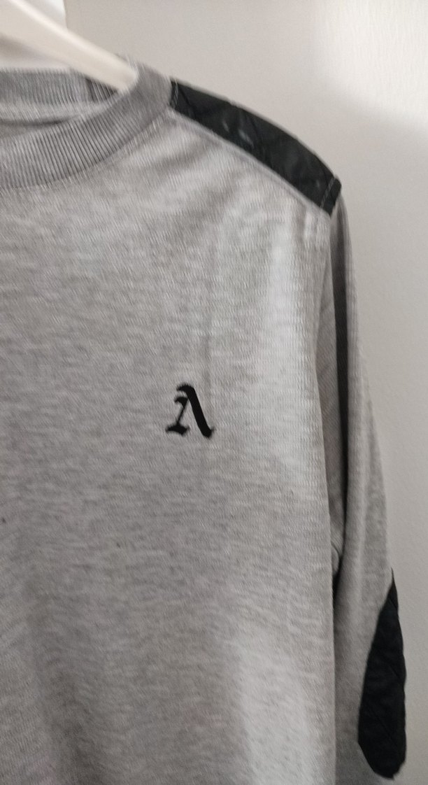 Gri Erkek Uzun Kollu Sweatshirt - Görsel 3