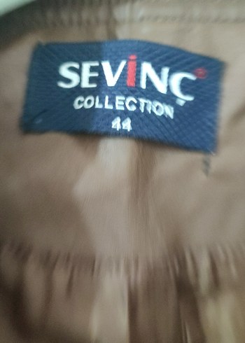 Kahverengi Deri Biker Ceket - Görsel 4