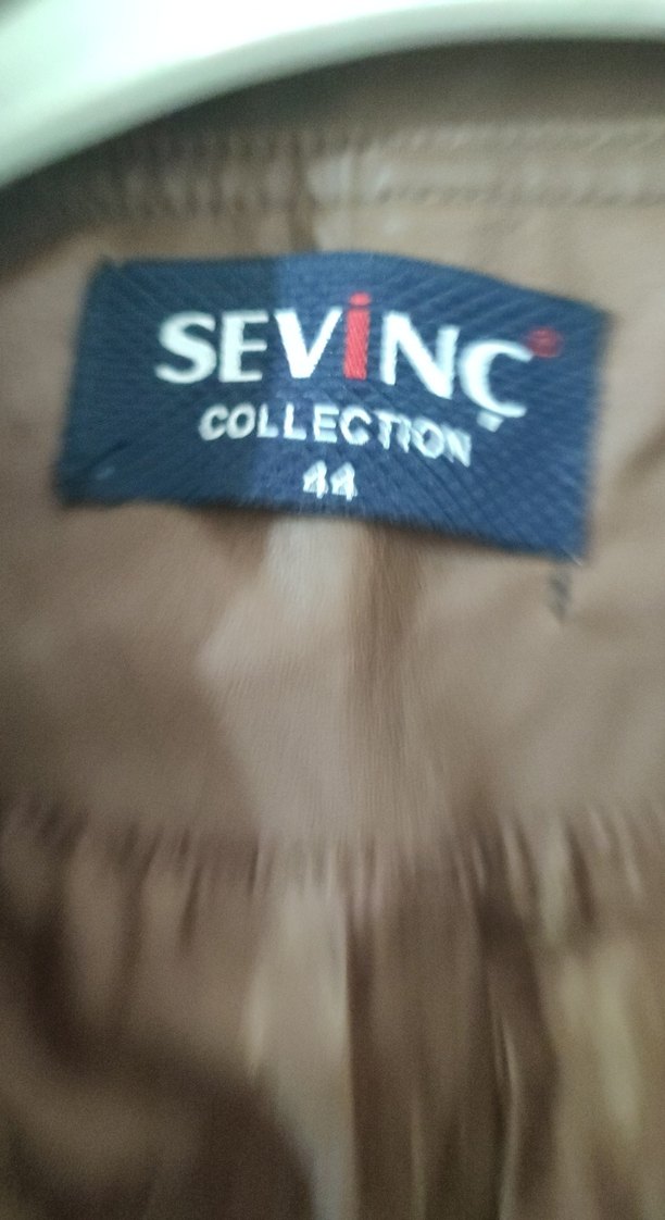 Kahverengi Deri Biker Ceket - Görsel 4