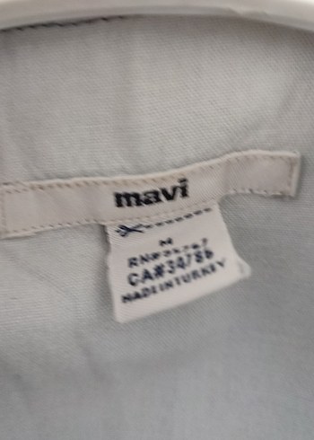 Gri Denim Düğmeli Kadın Gömlek - Görsel 2