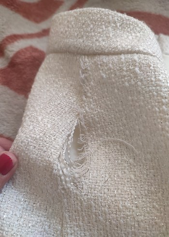 krem simli etek - Görsel 3