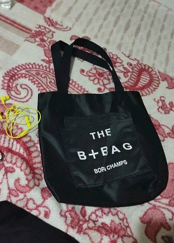 Siyah Baskılı Kadın Omuz Çantası - Görsel 3