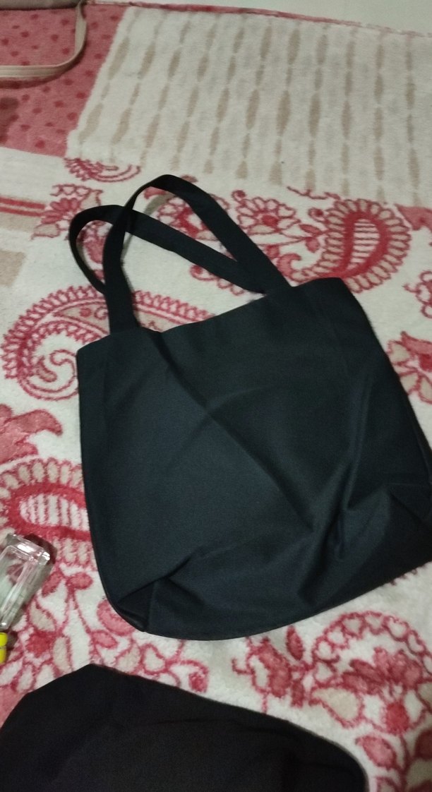 Siyah Baskılı Kadın Omuz Çantası - Görsel 2