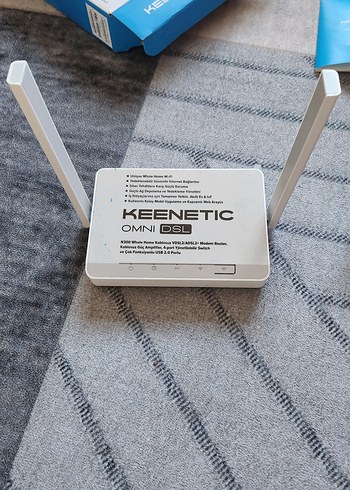 KEENETIC OMNI DSL N300 Kablosuz Modem Router - Görsel 5