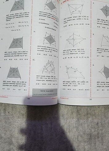  YÜKSEKLIMIT EĞİTİM Yayınları TYT Formül Sorulu Geometri Soru Ban