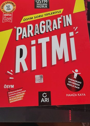 Paragrafın Ritmi - ÖSYM Soru Tipleriyle Hazırlık Kitabı