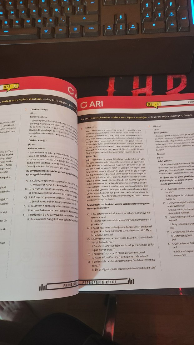Paragrafın Ritmi - ÖSYM Soru Tipleriyle Hazırlık Kitabı - Görsel 2