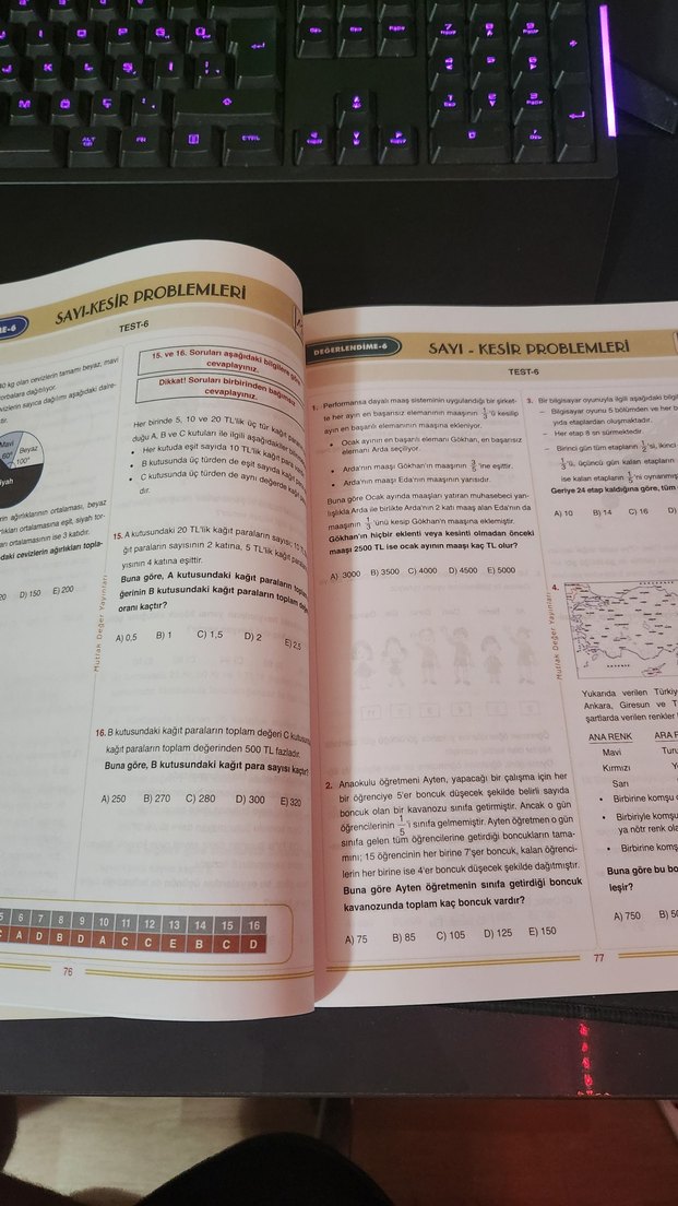 Yeni Nesil Problemler'in İlacı Soru Bankası - Görsel 2