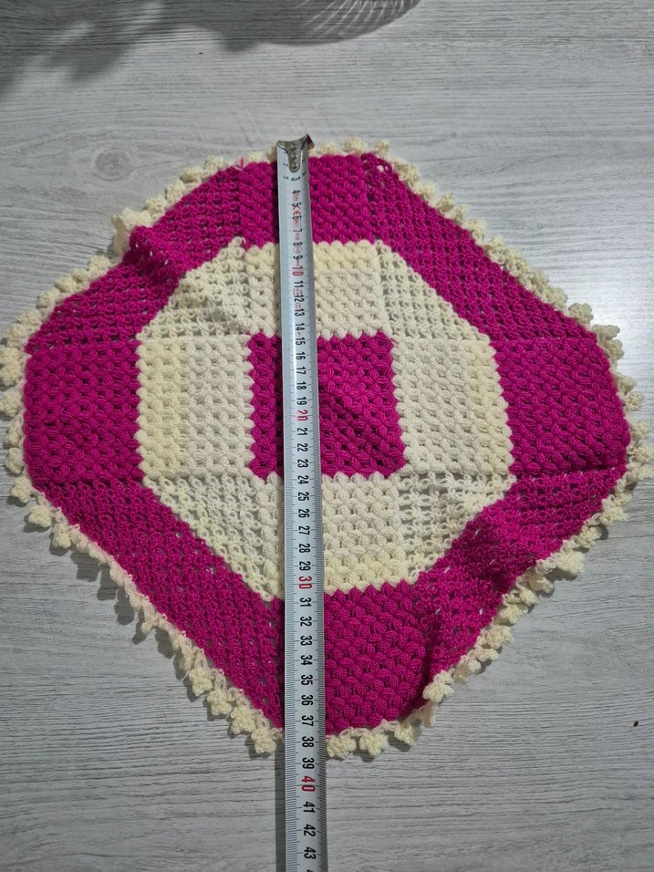 Renkli Örgü Banyo lifi - Görsel 3