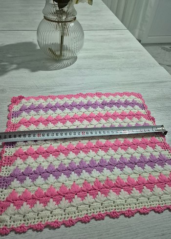 Pastel Renkli Örgü Banyo lifi - Görsel 4