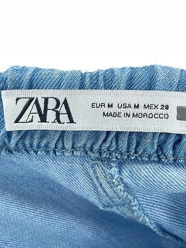 xs Beden mavi Renk Zara Mini Şort %70 İndirimli.