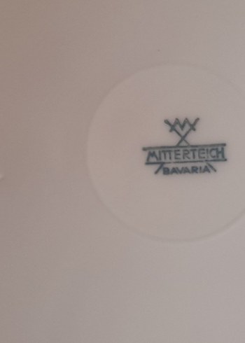 Vintage Kapaklı Porselen ÇorbalıkTuruncu Çiçekli, Bavaria Stili - Görsel 3